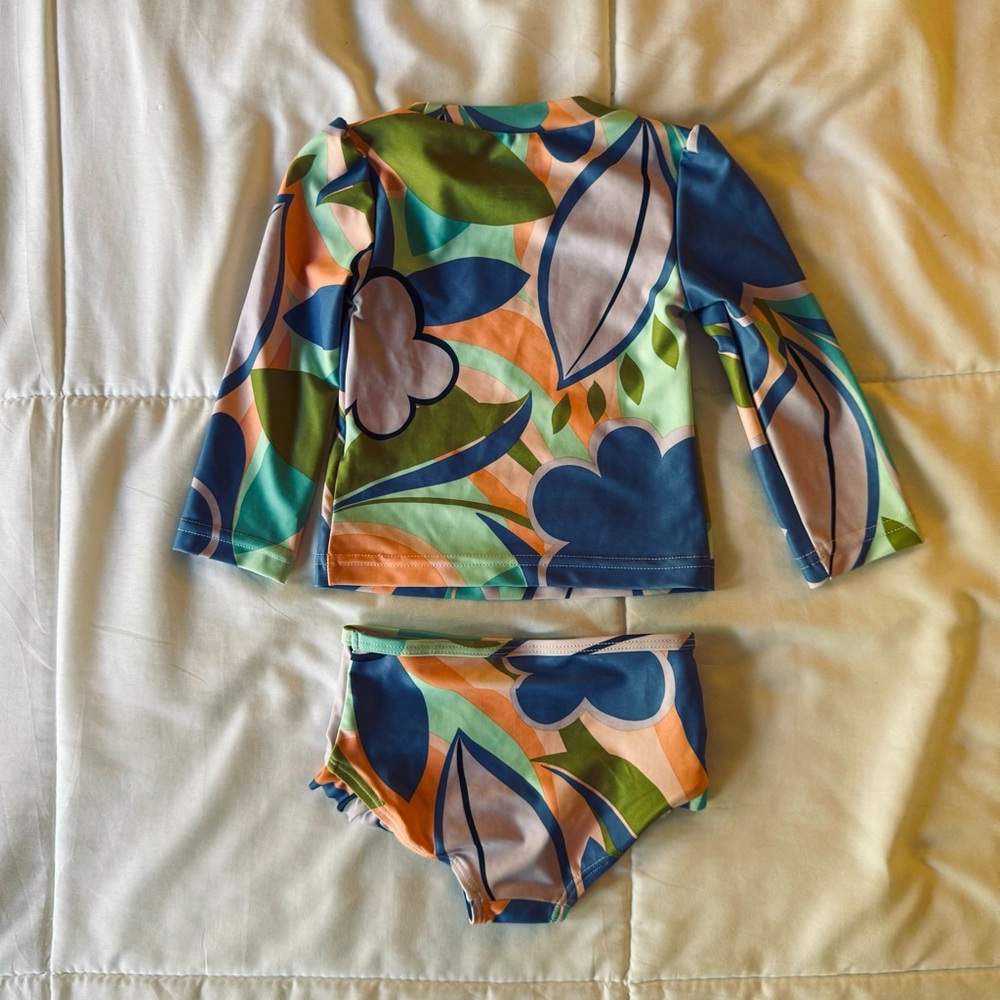 Carter’s 12m 2-piece abstract swim suit